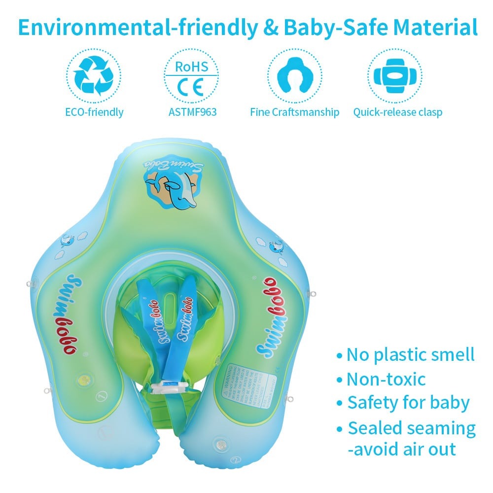 Kletshuts™ BabyFloat: Baby-Schwimmfloat Mit Eingebautem Sonnenschutz
