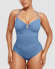 Icone™ ShapingSwimsuit: Elegant Kreuzriemen Am Rücken Figurformend Badeanzug