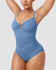 Icone™ ShapingSwimsuit: Elegant Kreuzriemen Am Rücken Figurformend Badeanzug