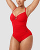 Icone™ ShapingSwimsuit: Elegant Kreuzriemen Am Rücken Figurformend Badeanzug