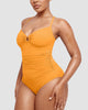 Icone™ ShapingSwimsuit: Elegant Kreuzriemen Am Rücken Figurformend Badeanzug