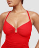 Icone™ ShapingSwimsuit: Elegant Kreuzriemen Am Rücken Figurformend Badeanzug