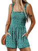 Icone™ SummerRomper: Damen Ärmellos Quadratischer Ausschnitt Sommer Strampler