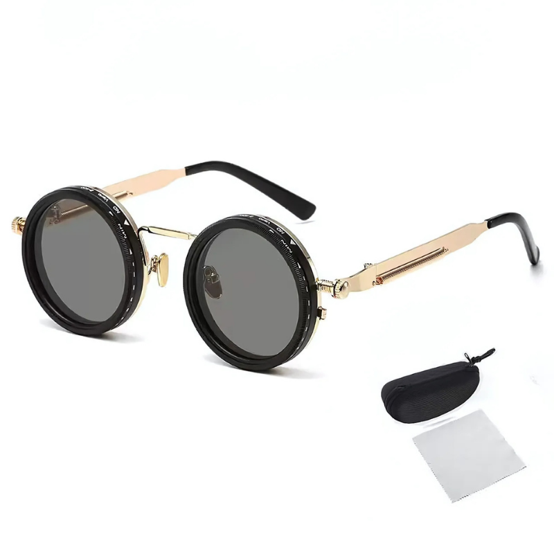 AdjustableSunglass: Hell Zu Schwaches Licht Verstellbare Dimm-Sonnenbrille Mit Etui