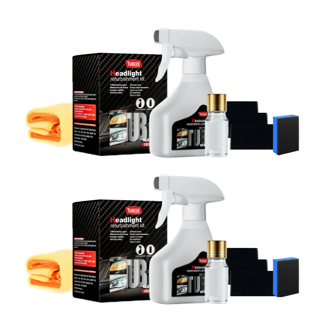HeadlightSpray 1+1 GRATIS: Einfach Zu Verwenden Autoscheinwerfer Reinigung Spray-Set