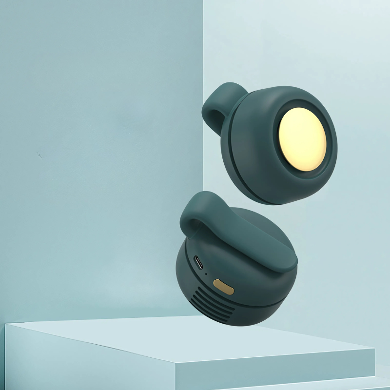 ClipFan - Mini Wiederaufladbar Hals Und Taillen Clip-On Ventilator