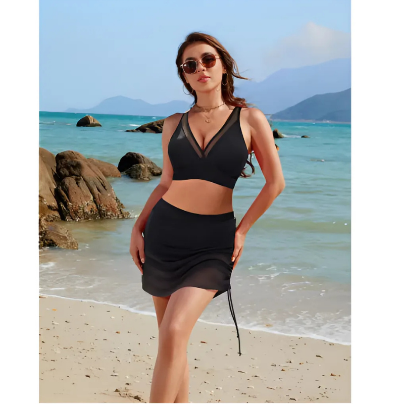 Icone™ BikiniSet: Bequeme Und Stilvolle Mesh-Bademode 2 -Teiliges Set