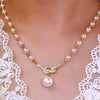 Jewelance™ PearlNecklace 1+1 GRATIS: Frauen Elegante Perle Bead Halskette