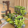 Kletshuts™ DinoTruck: Dinosaurier LKW Spielzeugset Mit Lichtern Und Musik