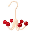 GlideHold® HangerHooks: 360° Drehbar 6 Haken Schrankorganizer Bügel