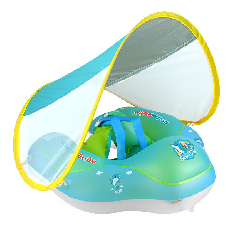 Kletshuts™ BabyFloat: Baby-Schwimmfloat Mit Eingebautem Sonnenschutz