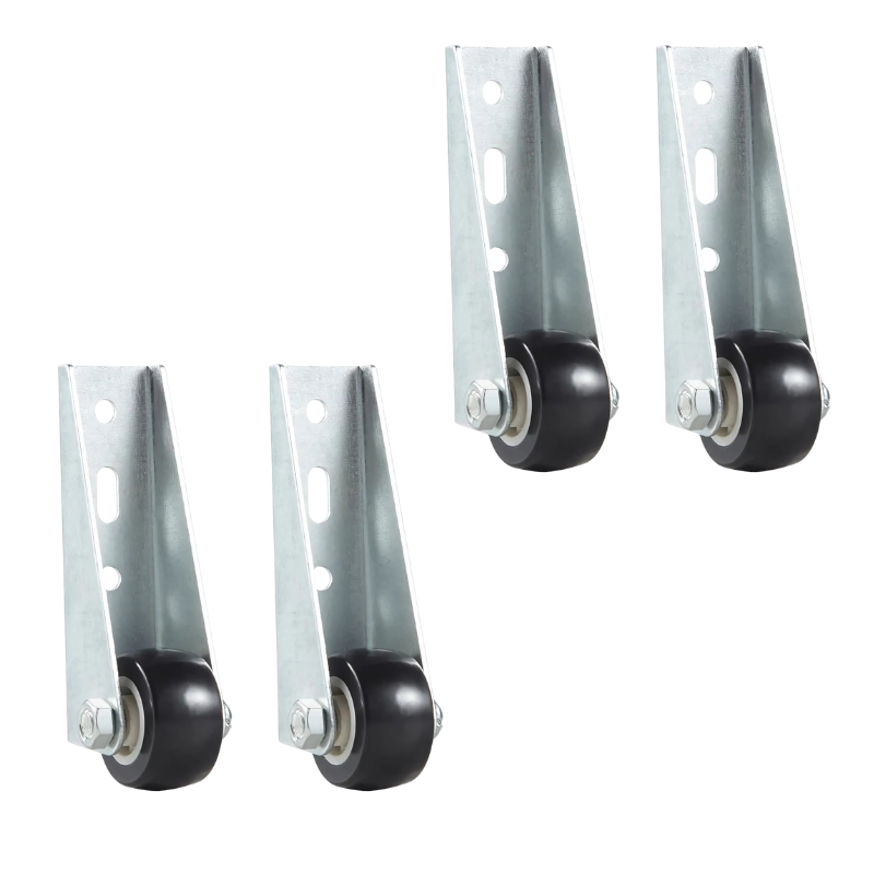 Globetrek° CasterWheels 4+4 GRATIS: Platzsparende Schwerlast-Gießer Räder