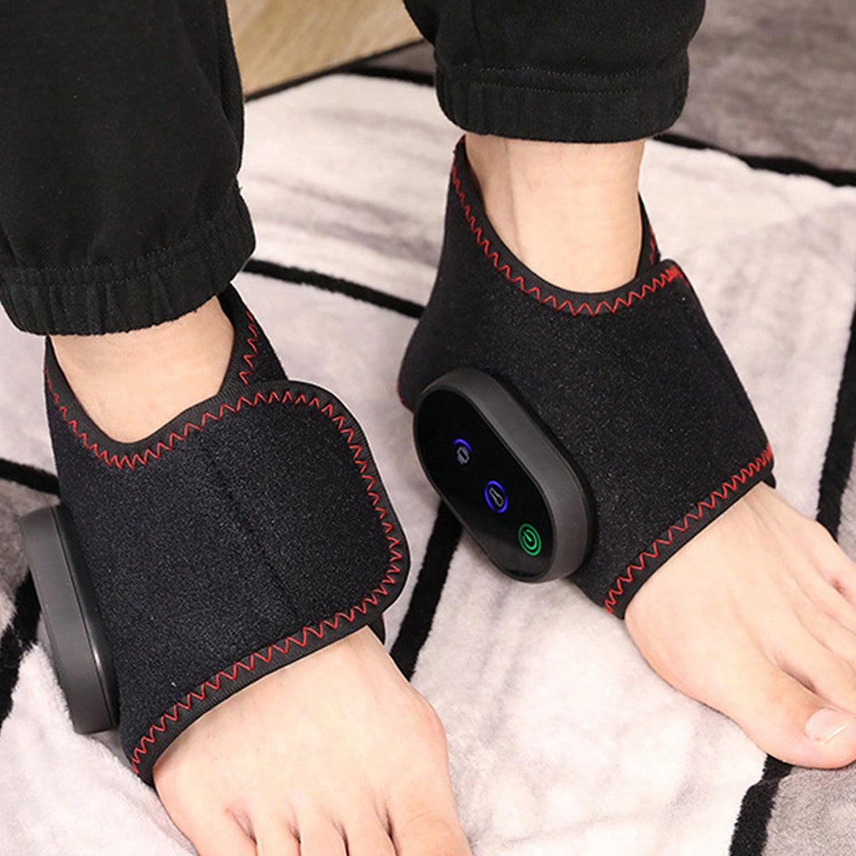 FootMassager: Wiederaufladbar Kabellos Knöchel Und Fuß Massagegerät