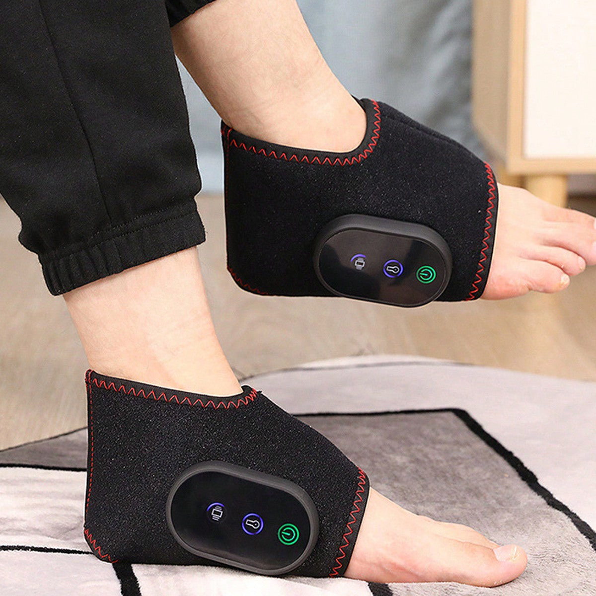 FootMassager: Wiederaufladbar Kabellos Knöchel Und Fuß Massagegerät