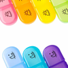 PillOrganizer 1+1 GRATIS: Tragbarer Pillen-Organizer Tägliche Und Wöchentliche Medikamentenaufbewahrung