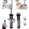 Globetrek° ToiletBolt 1+1 Set GRATIS: Hochleistungs- Toilettensitz Verriegelungsbolzen Und Schrauben-Set