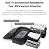 Icone™ CompressionBag: Raum Sparer Kompression Vakuum Reisen Tasche