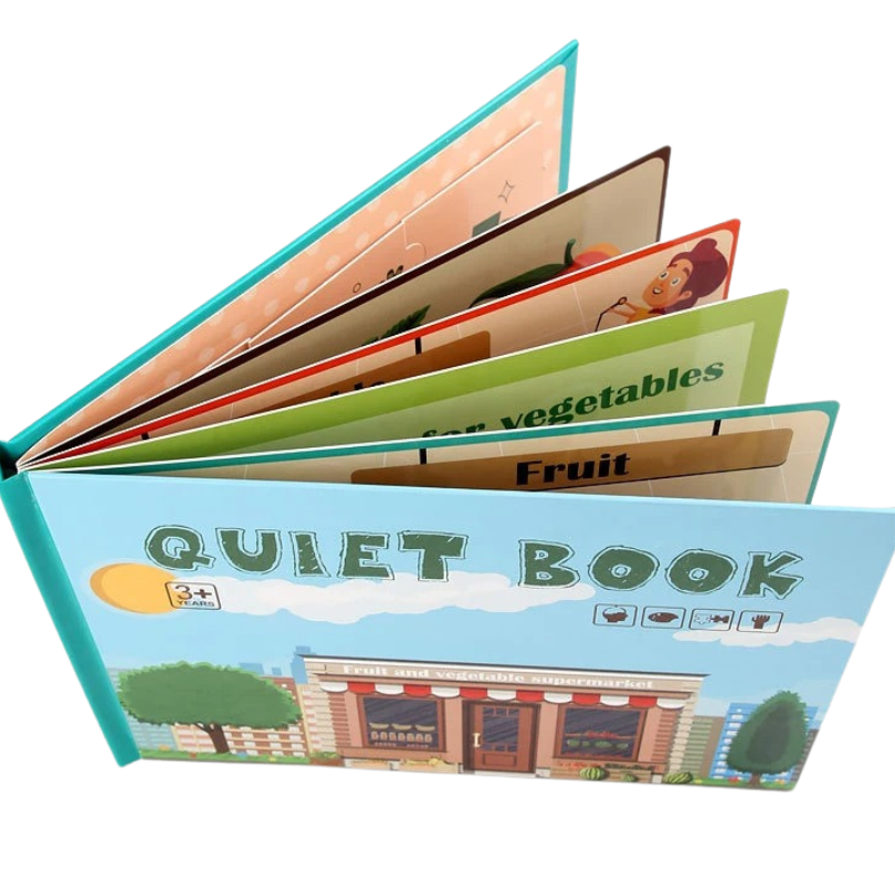 Kletshuts™ BusyBook: Lernspielzeug Beschäftigungsbuch Für Kinder