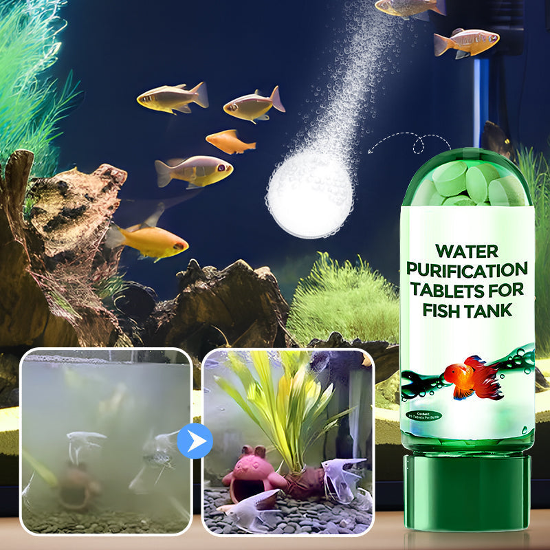 TankPurifier - Schnelle Und Effektive Wasserreinigungstablette Für Aquarien