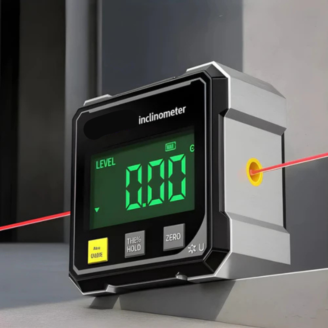 Globetrek° DigitalInclinometer: Digital Magnetisch Seites Laser Neigungsmesser