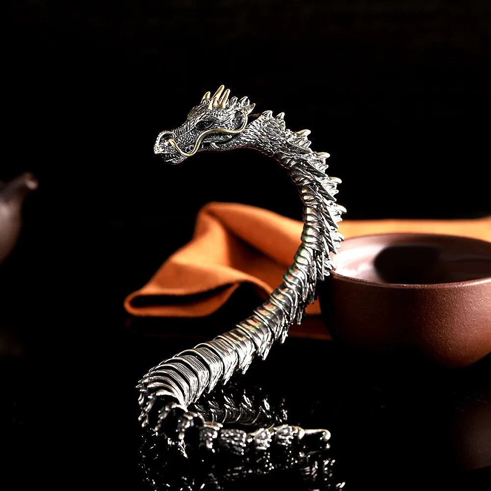 Jewelance™ SilverDragon - Sterling Silber Armband
