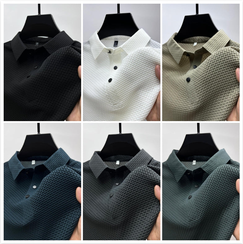 Icone™ BreathableShirt 1+1 GRATIS: Stilvolles, Atmungsaktives Herren-Kurzarmhemd