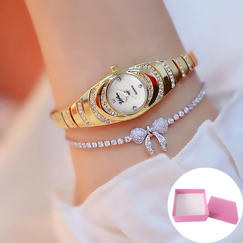 Jewelance™ ElegantWatch: Elegante Moderne Damenuhr Mit Geschenkbox