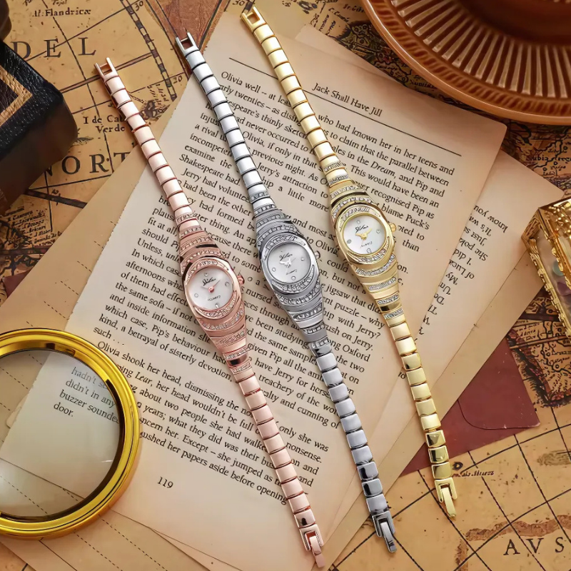 Jewelance™ ElegantWatch: Elegante Moderne Damenuhr Mit Geschenkbox