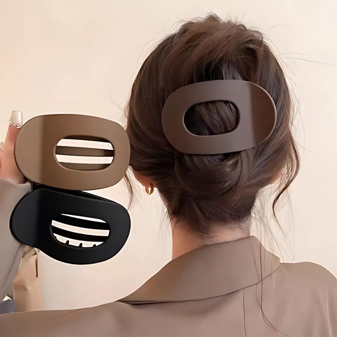 FlatClip: Bequeme Schlanke Flache Haarspange Für Frauen