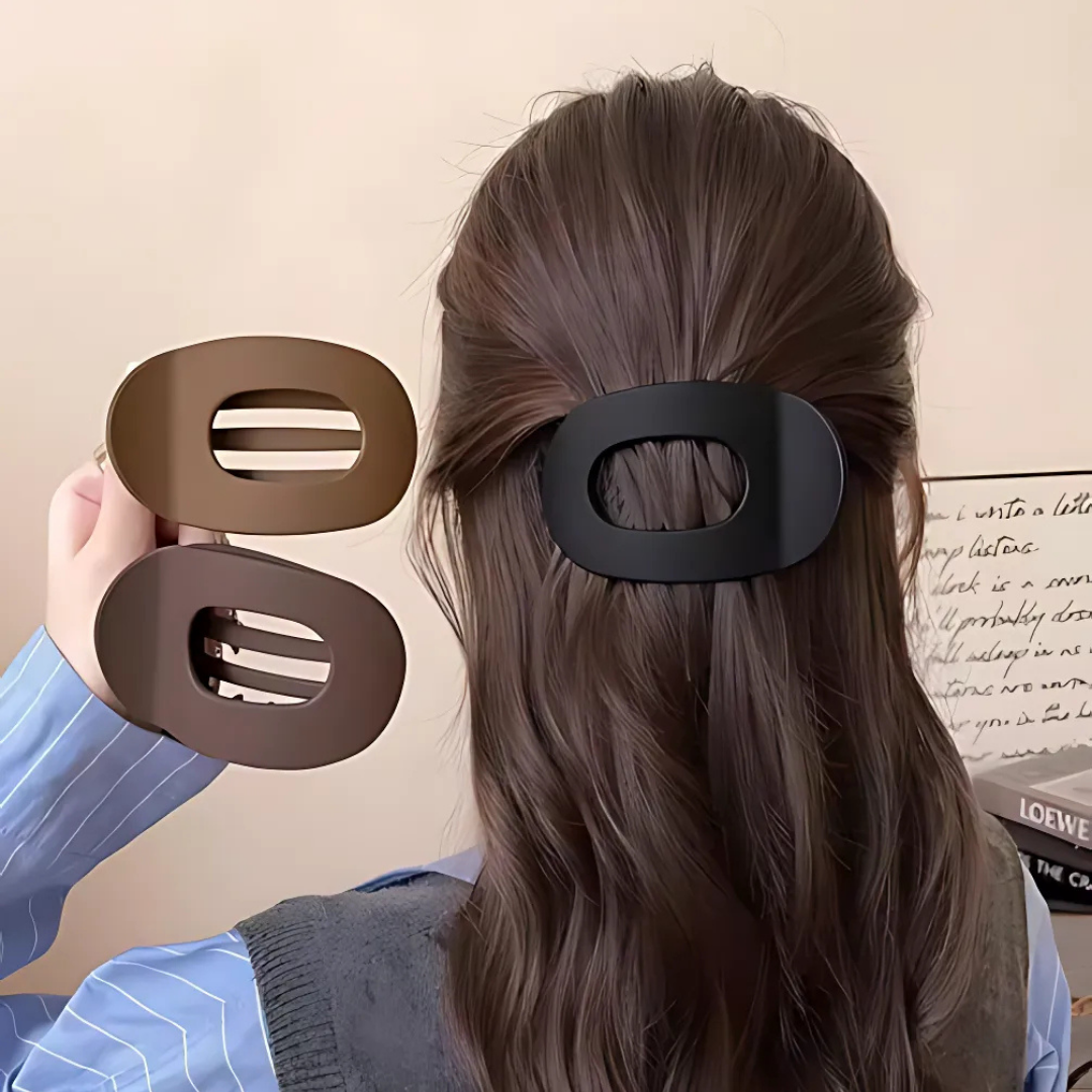 FlatClip: Bequeme Schlanke Flache Haarspange Für Frauen