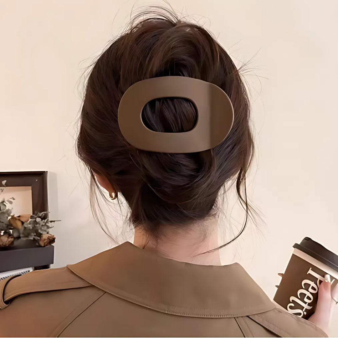 FlatClip: Bequeme Schlanke Flache Haarspange Für Frauen