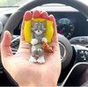 CarCharm 1+1 GRATIS: Tom Und Jerry Verspieltes Armaturenbrett-Ornament