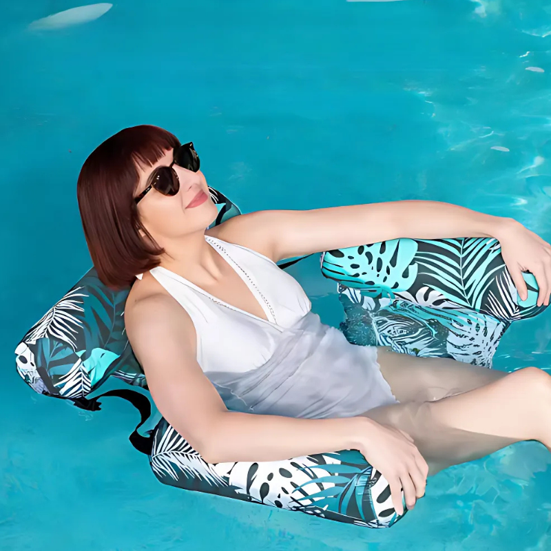 InflatableChair: Einfache Einrichtung Dauerhafter Aufblasbarer Schwimmender Stuhl