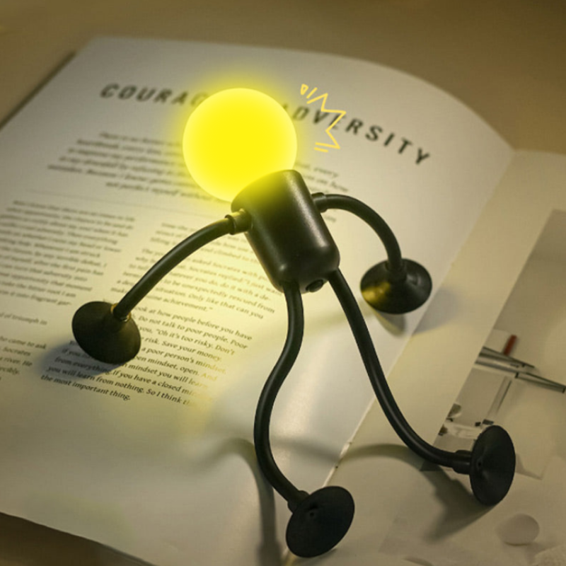 Ledsen™ FigureLamp 1+1 GRATIS: Sanftem Licht Flexibler Figur Nachtlampe