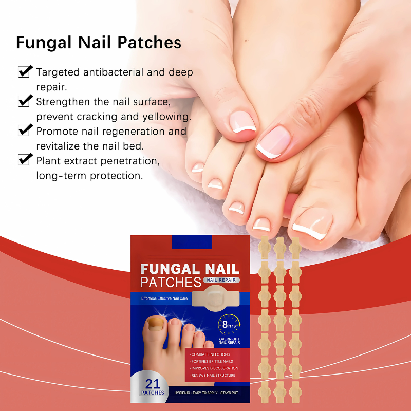 FungalPatch - Antibakteriell Pilzbefall Flicken Und Nagelpflege Packung