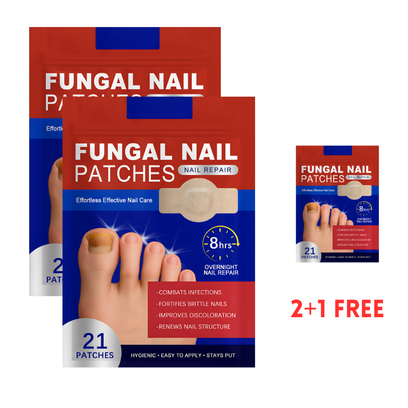 FungalPatch - Antibakteriell Pilzbefall Flicken Und Nagelpflege Packung