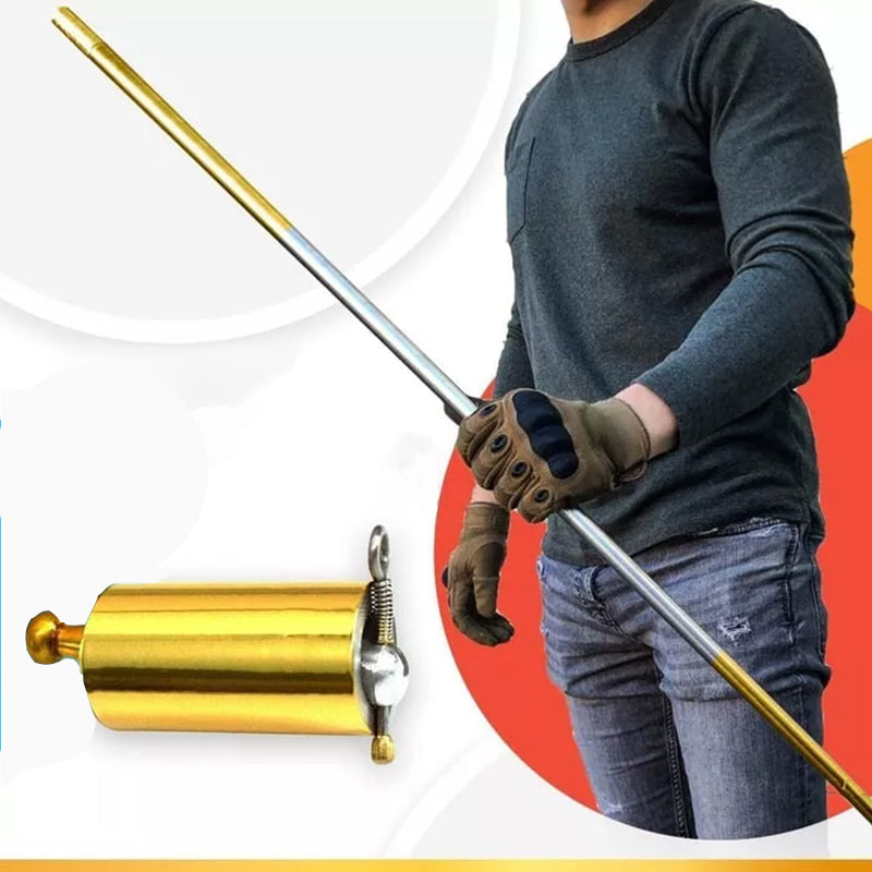DefenseStick -  Einziehbare Teleskop Metall Verteidigung Stange