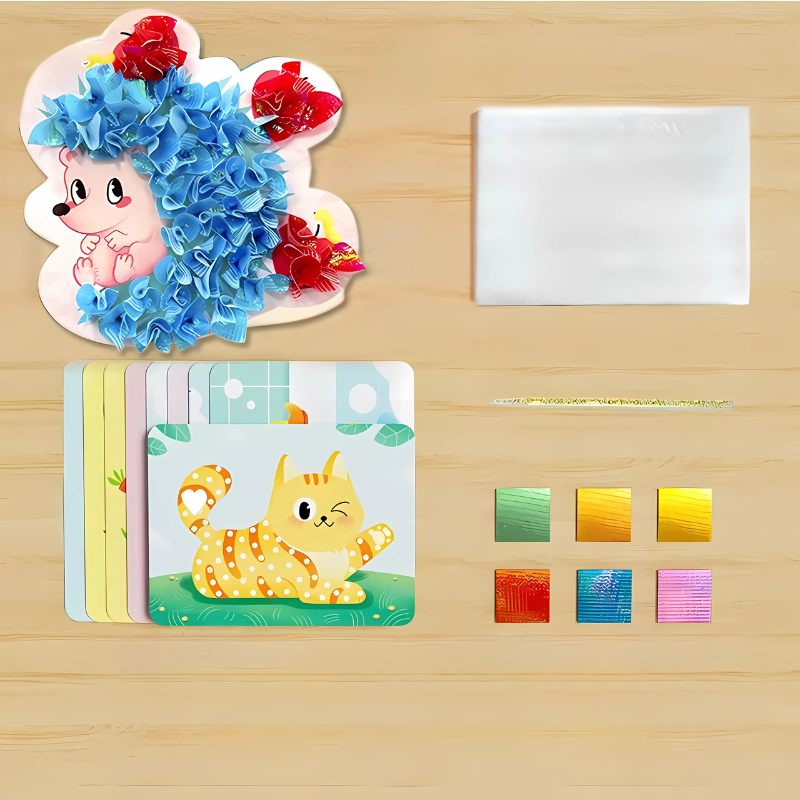 Kletshuts™ PokeArt - DIY Sack Kunst 3D Handwerk Satz