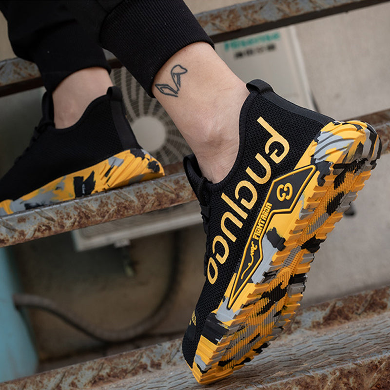 Happy™ AeroShoes: Leichte, Atmungsaktive Sicherheitsschuhe