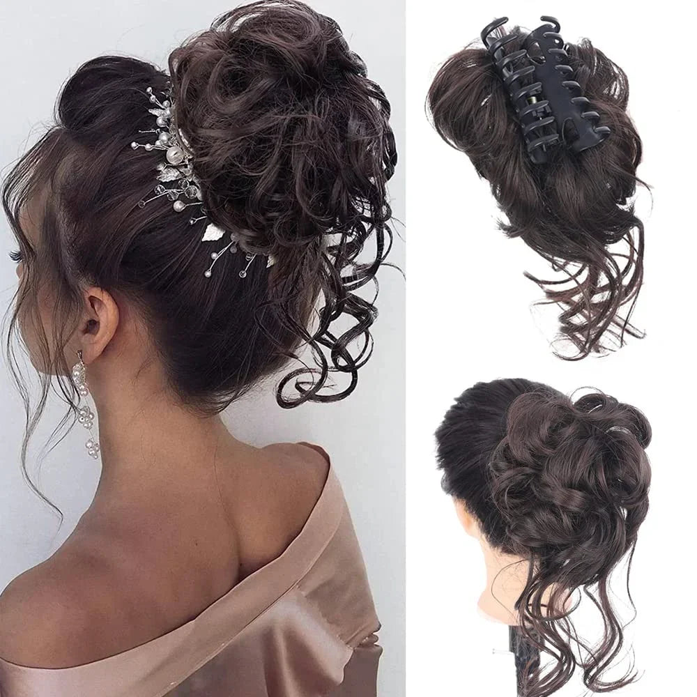 Rose® CurlyBun: Sofort Gelockt Dutt Haar Klammer