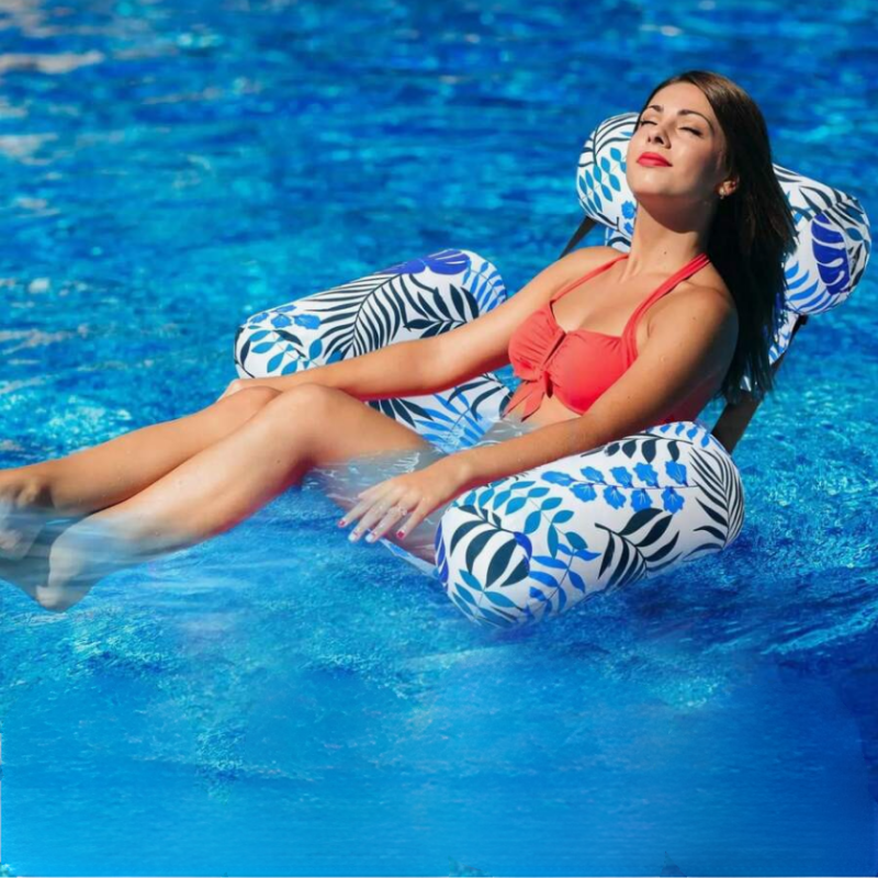 InflatableChair: Einfache Einrichtung Dauerhafter Aufblasbarer Schwimmender Stuhl