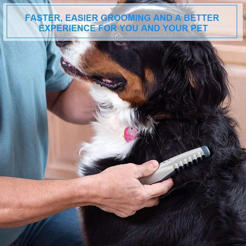 DogCatFri™ PetComb 1+1 GRATIS: Elektrischer Tierkamm zur Fellpflege