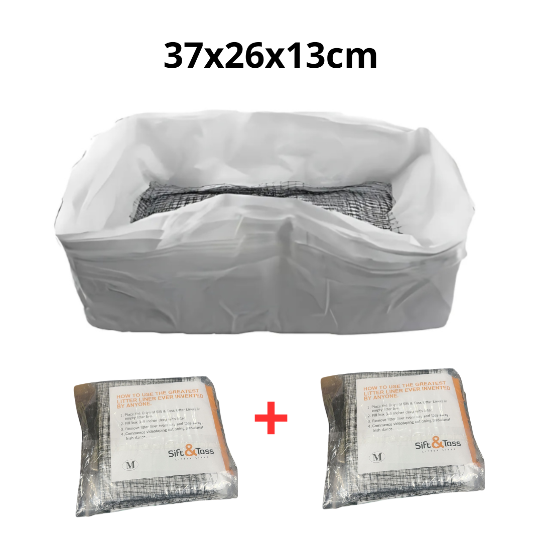 Catfri® WasteFilter 1+1 GRATIS: Wiederverwendbare Katzenstreu-Einlagen Für Abfall Entfernung