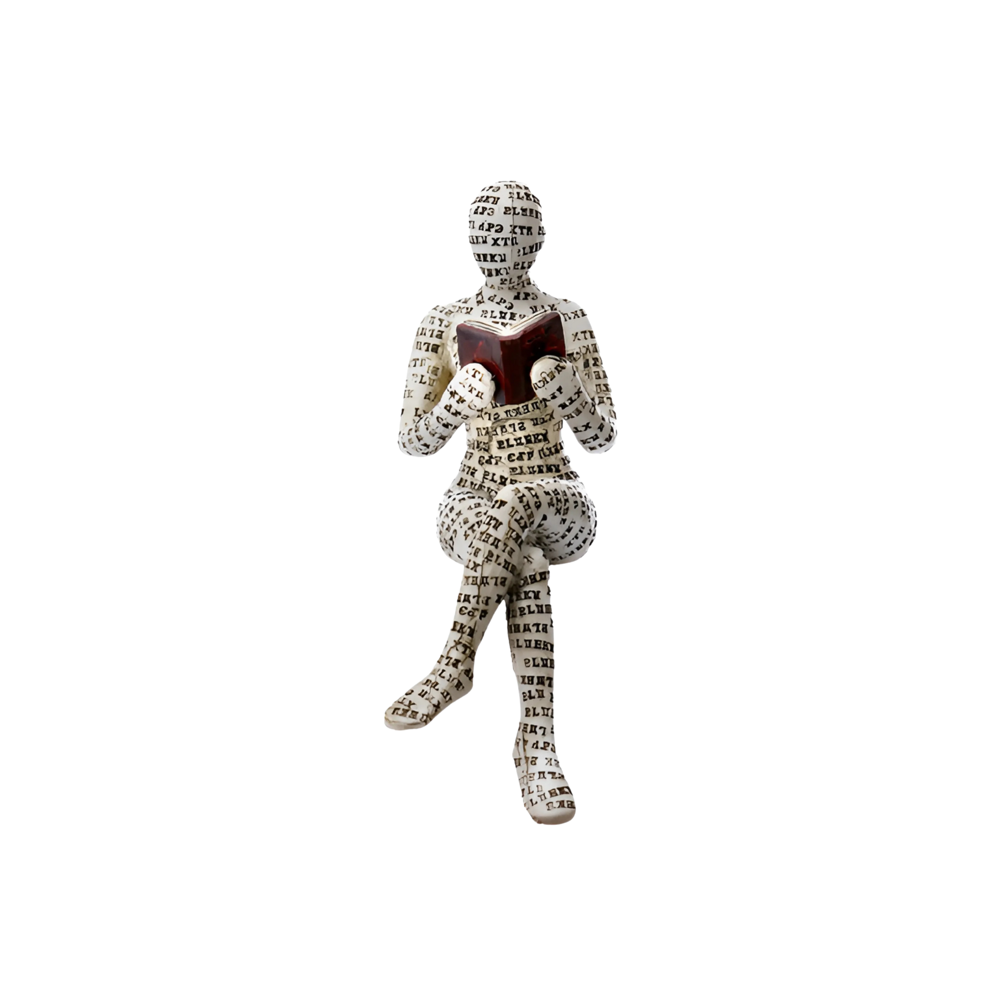 ReaderDecor 1+1 GRATIS: Lesung Figur Dekor Für Schreibtisch Und Regal Anzeige