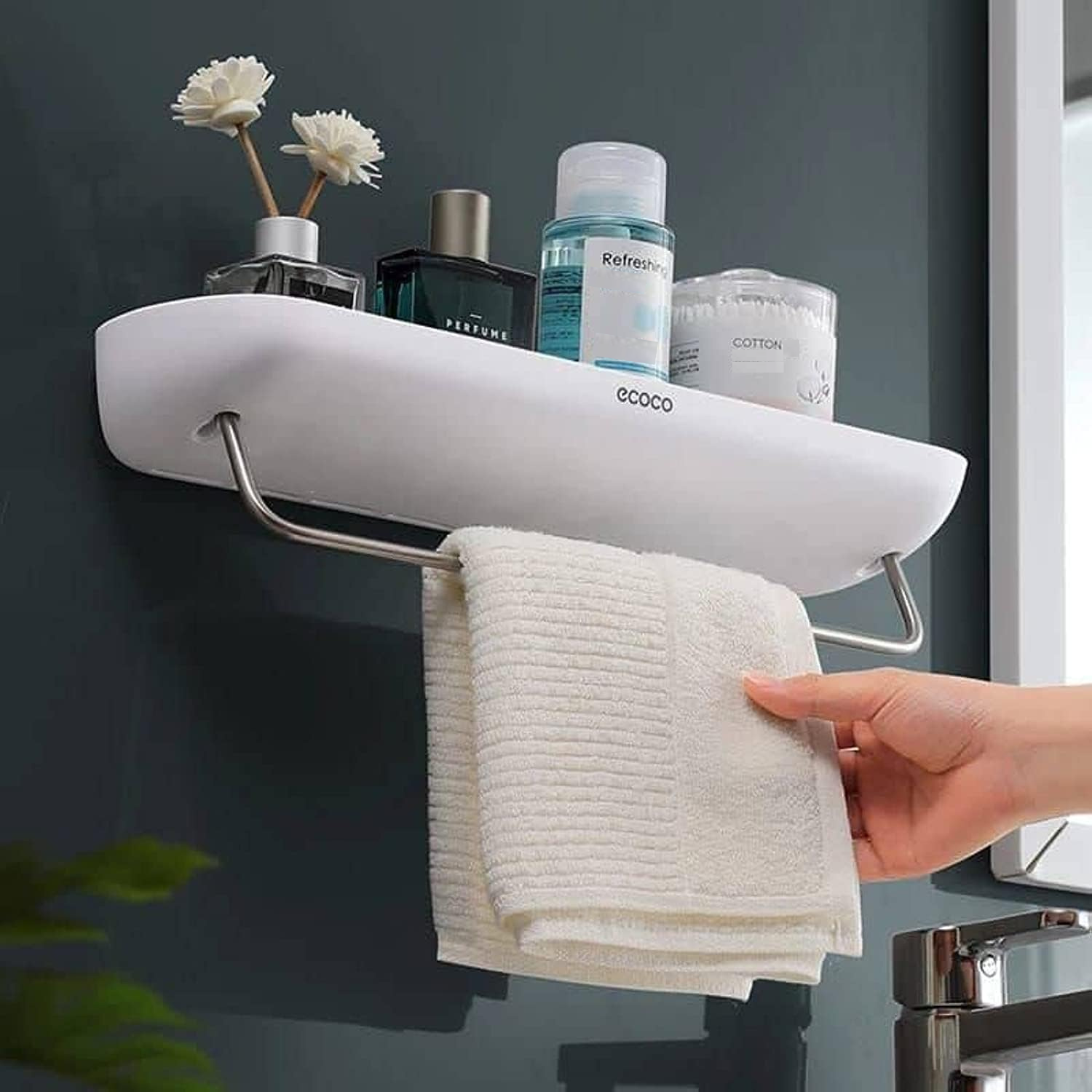 GlideHold® MountShelf - Leicht Montierbares Ablagefach