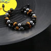 Jewelance™  ProtectionBracelet 1+1 GRATIS: Doppellagig Tigerauge Schutz Armband