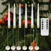 Ledsen™ ChristmasGlow: LED Magisch Weihnachten Glühen Kristall Kugel Kerzen