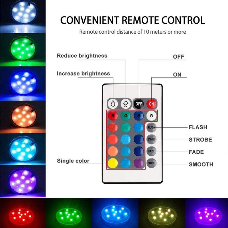 Ledsen™ PoolLights 1+1 GRATIS: Wasserdichte LED Pool, Bad, Und Partei Lichter