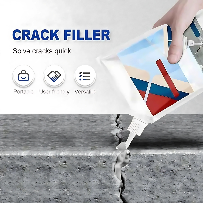 CrackFix 1+1 GRATIS - Schwer Pflicht Beton Rissreparatur Klebstoff