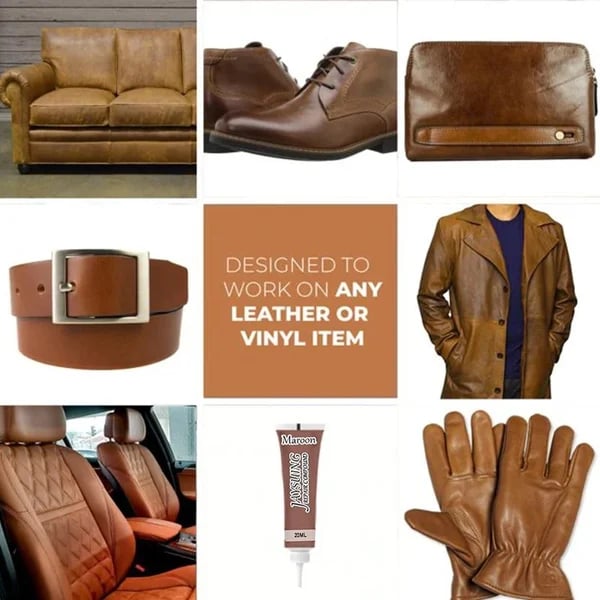 LeatherGel 1+1 GRATIS: Ultimatives Ledergel Reparatur Und Restaurierung